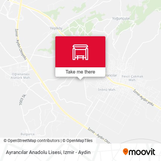Ayrancılar Anadolu Lisesi map