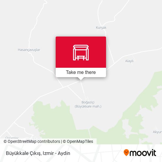 Büyükkale Çıkış map