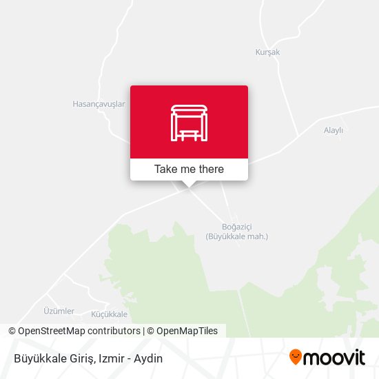 Büyükkale Giriş map