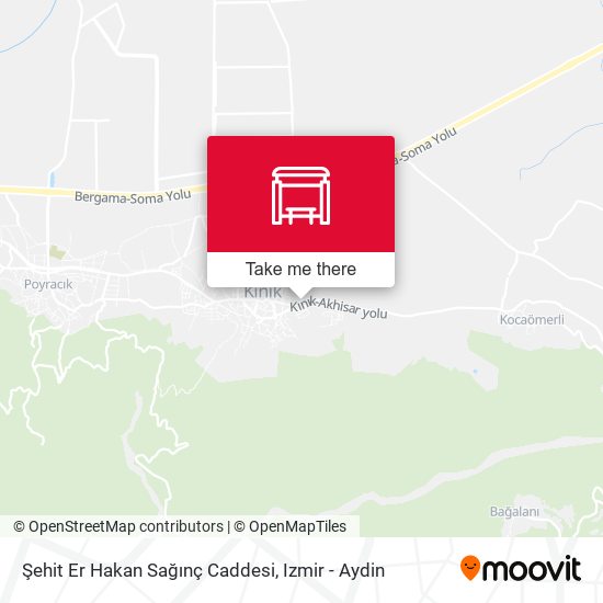Şehit Er Hakan Sağınç Caddesi map