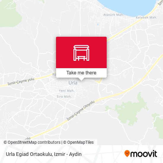 Urla Egiad Ortaokulu map