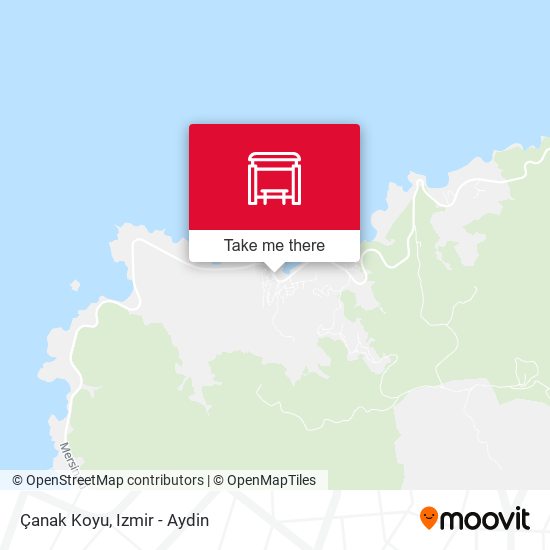 Çanak Koyu map