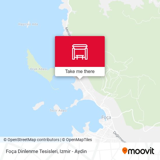 Foça Dinlenme Tesisleri map