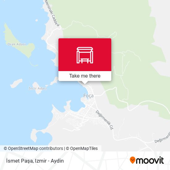 İsmet Paşa map