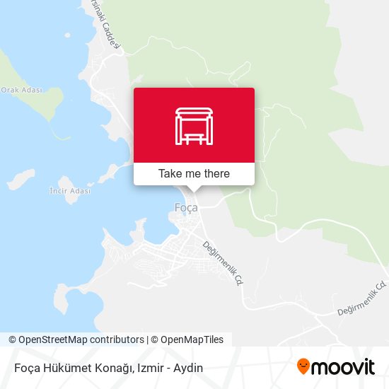 Foça Hükümet Konağı map