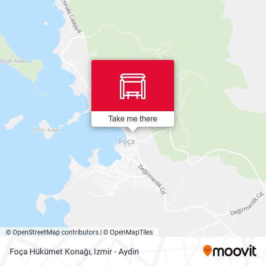 Foça Hükümet Konağı map
