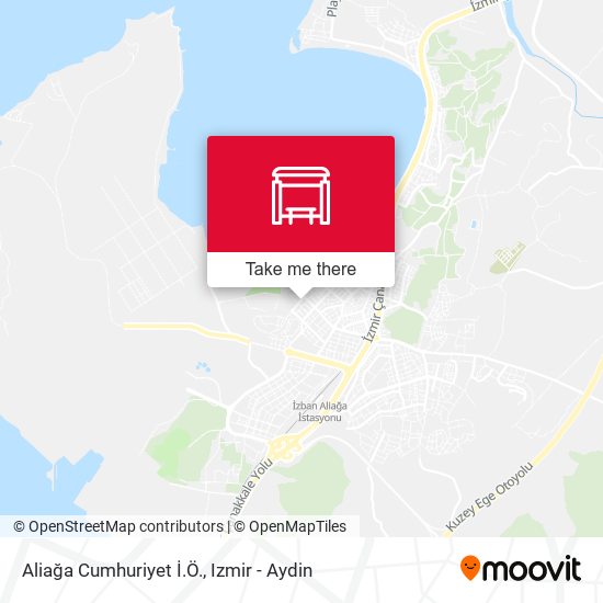 Aliağa Cumhuriyet İ.Ö. map