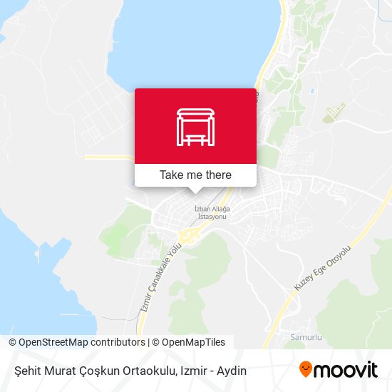 Şehit Murat Çoşkun Ortaokulu map
