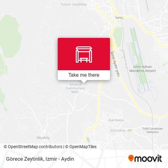 Görece Zeytinlik map