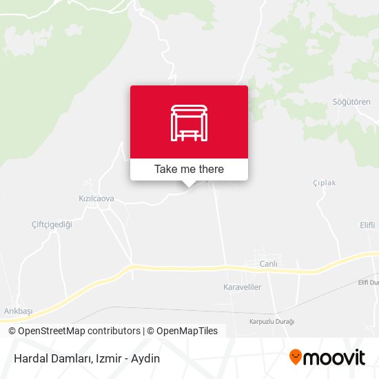 Hardal Damları map
