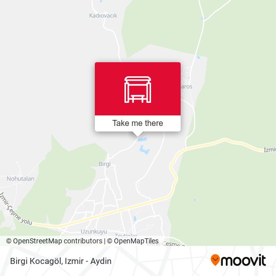 Birgi Kocagöl map
