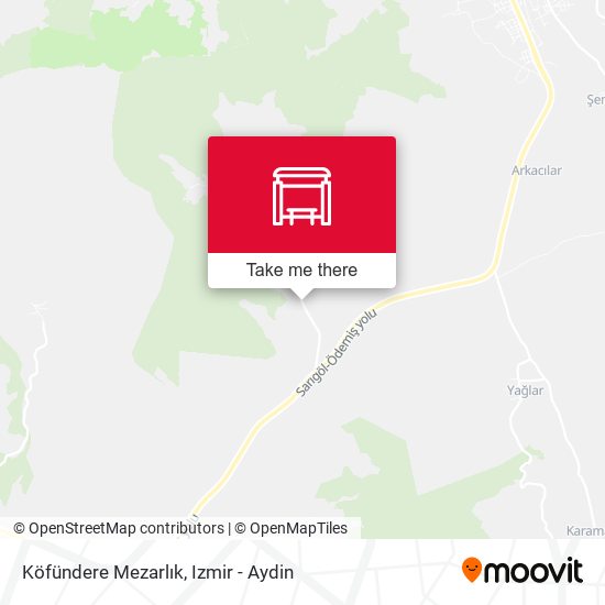 Köfündere Mezarlık map