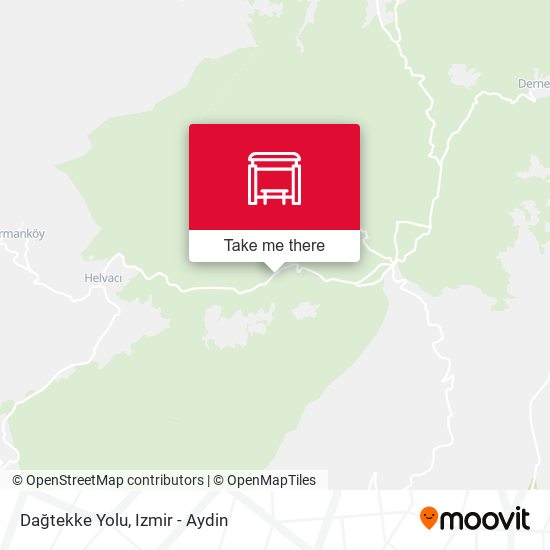 Dağtekke Yolu map