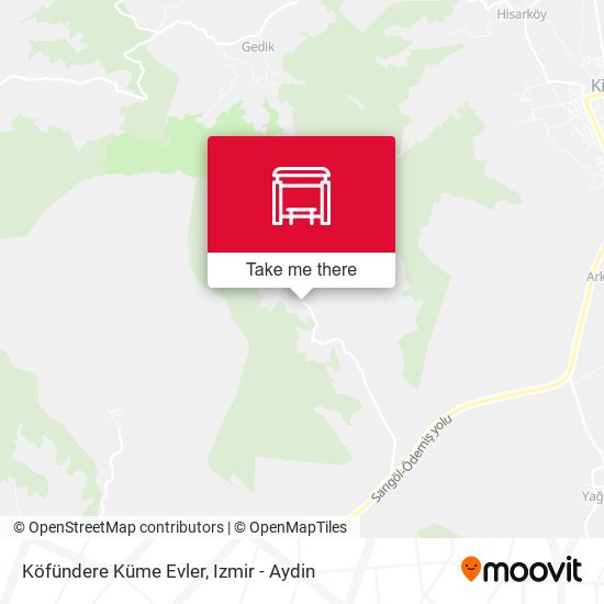 Köfündere Küme Evler map