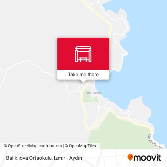 Balıklıova Ortaokulu map