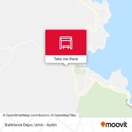 Balıklıova Depo map