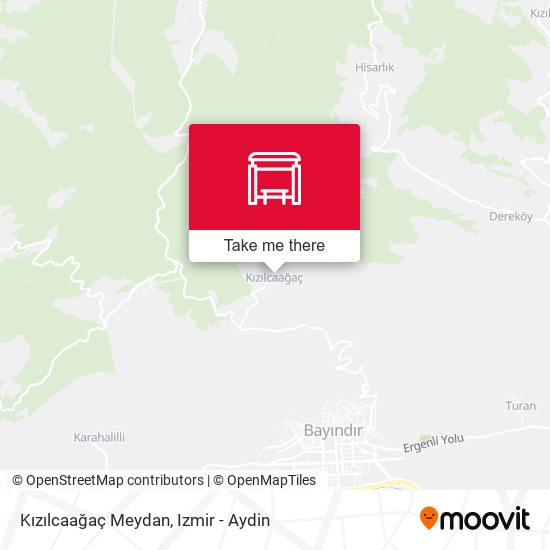 Kızılcaağaç Meydan map