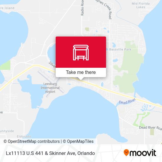 Lx11113 U.S 441 & Skinner Ave map