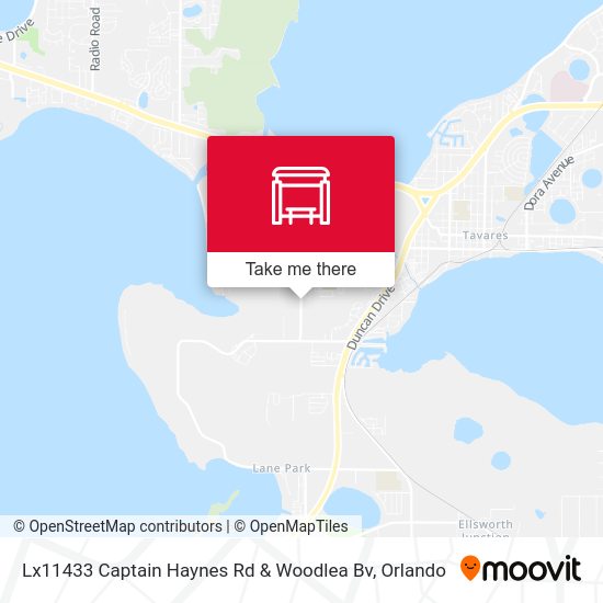 Lx11433 Captain Haynes Rd & Woodlea Bv map