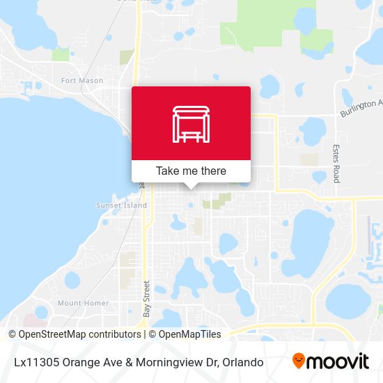 Mapa de Lx11305 Orange Ave & Morningview Dr