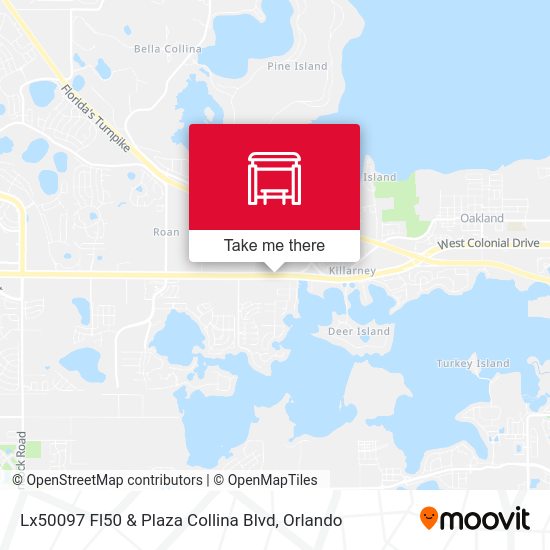 Mapa de Lx50097 Fl50 & Plaza Collina Blvd