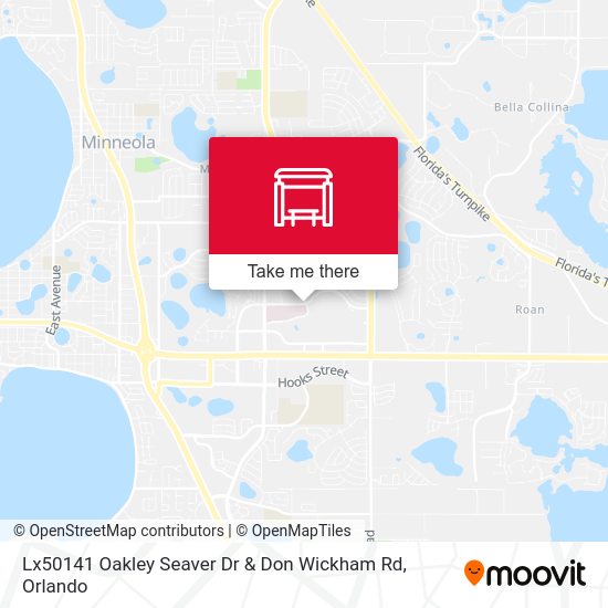 Lx50141 Oakley Seaver Dr & Don Wickham Rd map