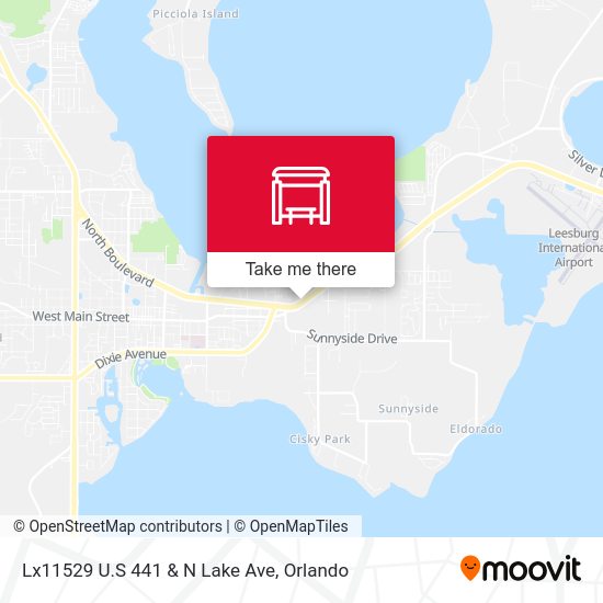 Mapa de Lx11529 U.S 441 & N Lake Ave