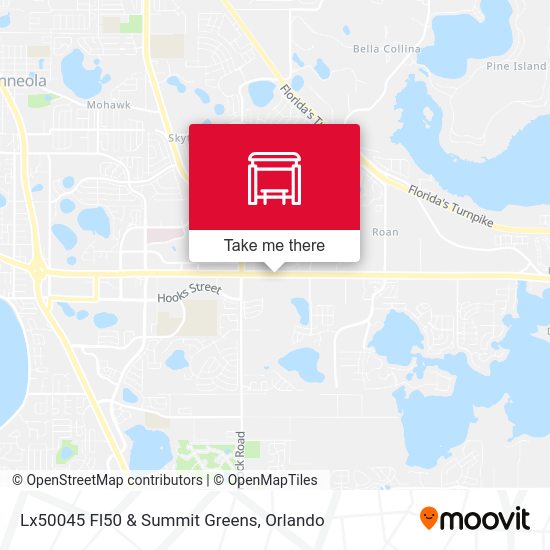 Mapa de Lx50045 Fl50 & Summit Greens
