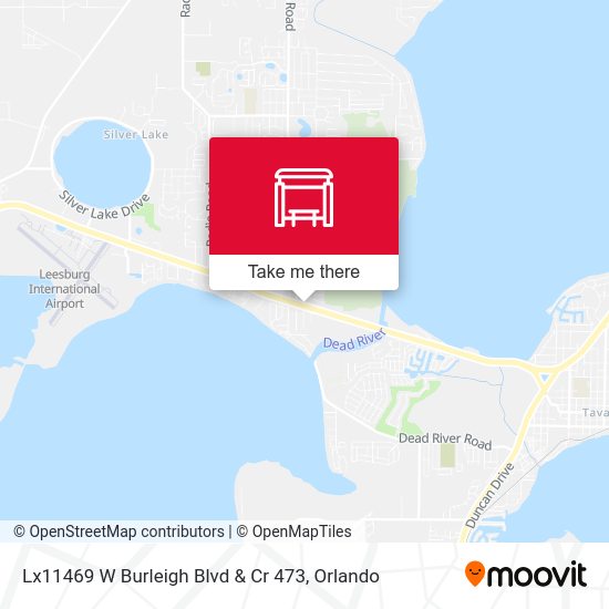 Lx11469 W Burleigh Blvd & Cr 473 map
