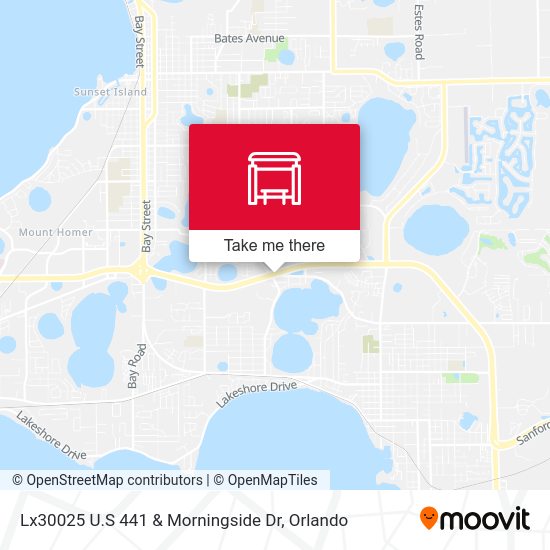 Mapa de Lx30025 U.S 441 & Morningside Dr