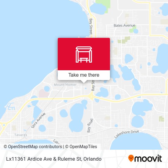 Lx11361 Ardice Ave & Ruleme St map