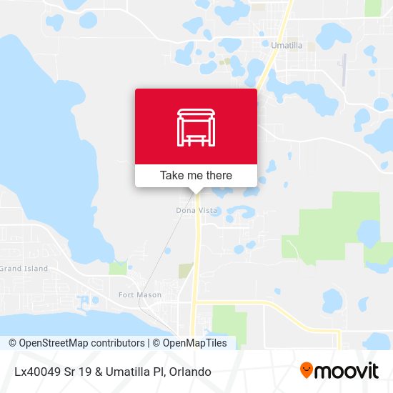 Lx40049 Sr 19 & Umatilla Pl map