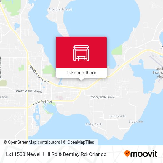 Mapa de Lx11533 Newell Hill Rd & Bentley Rd