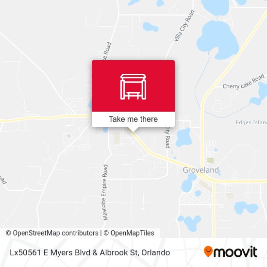 Lx50561 E Myers Blvd & Albrook St map