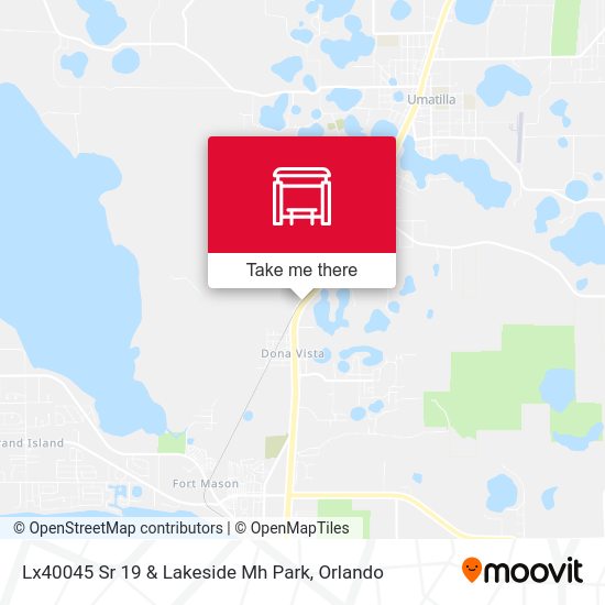 Lx40045 Sr 19 & Lakeside Mh Park map