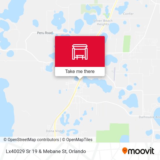 Lx40029 Sr 19 & Mebane St map