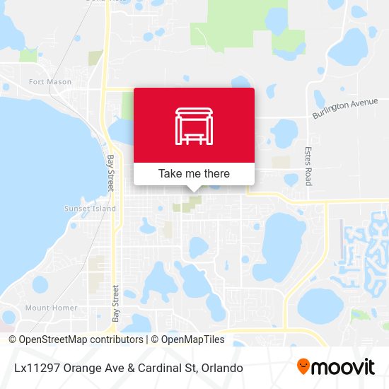 Lx11297 Orange Ave & Cardinal St map
