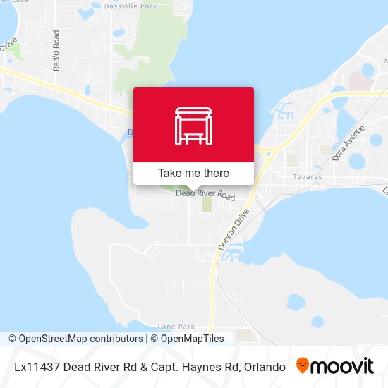Mapa de Lx11437 Dead River Rd & Capt. Haynes Rd