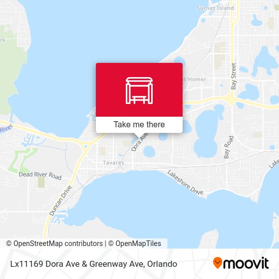 Mapa de Lx11169 Dora Ave & Greenway Ave