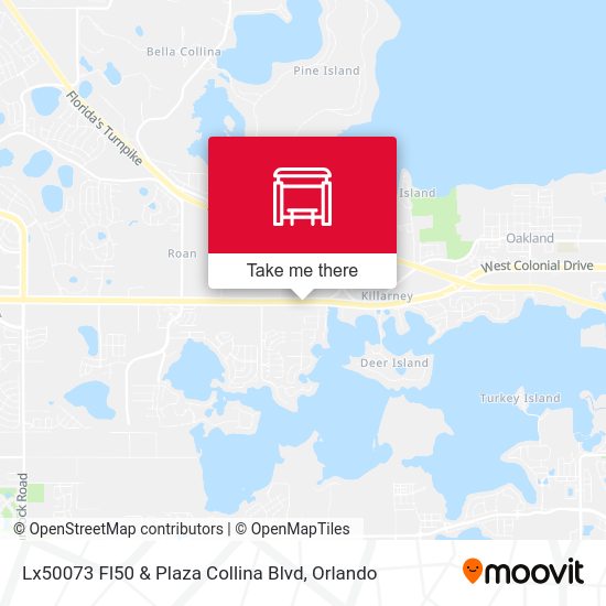 Mapa de Lx50073 Fl50 & Plaza Collina Blvd
