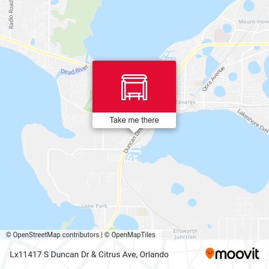 Mapa de Lx11417 S Duncan Dr & Citrus Ave