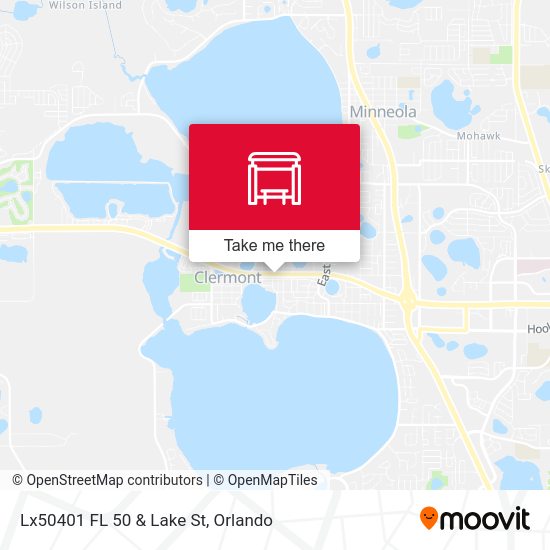 Lx50401 FL 50 & Lake St map
