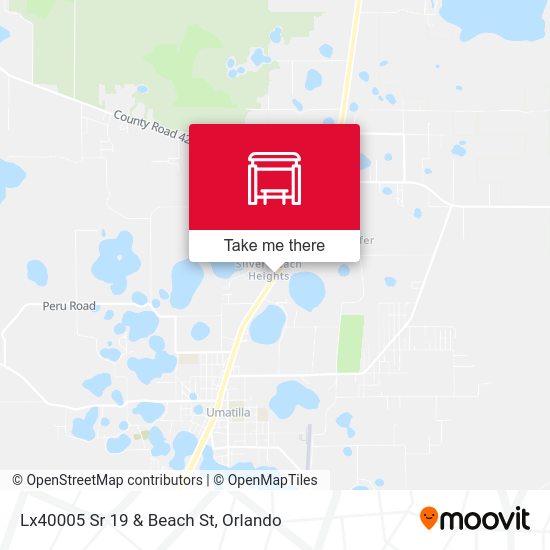 Lx40005 Sr 19 & Beach St map