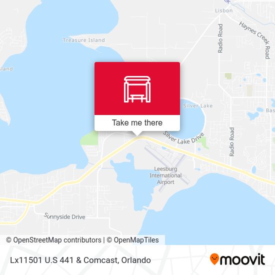 Lx11501 U.S 441 & Comcast map