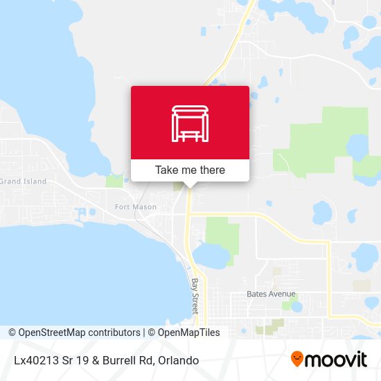 Mapa de Lx40213 Sr 19 & Burrell Rd