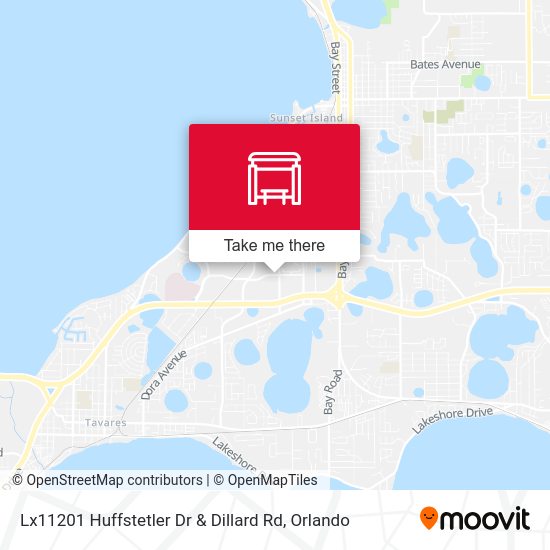 Lx11201 Huffstetler Dr & Dillard Rd map