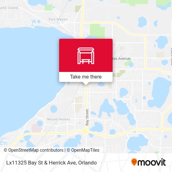 Lx11325 Bay St & Herrick Ave map