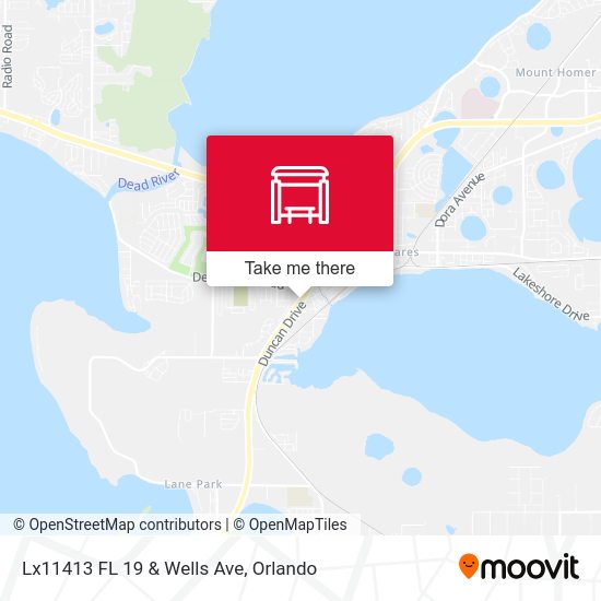 Mapa de Lx11413 FL 19 & Wells Ave