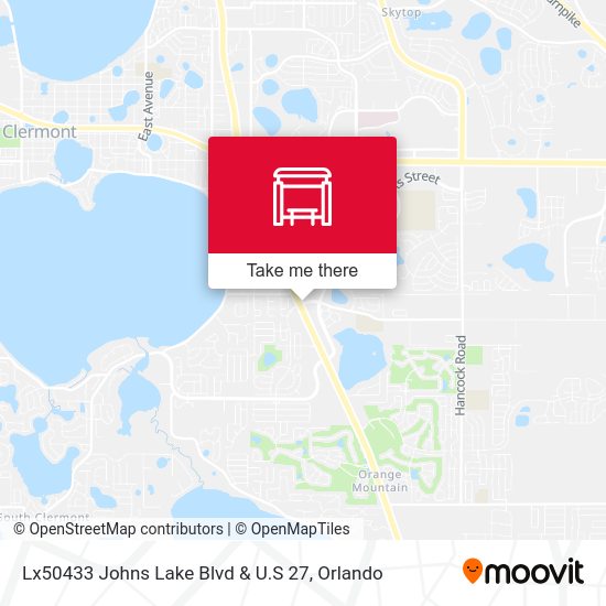 Lx50433 Johns Lake Blvd & U.S 27 map