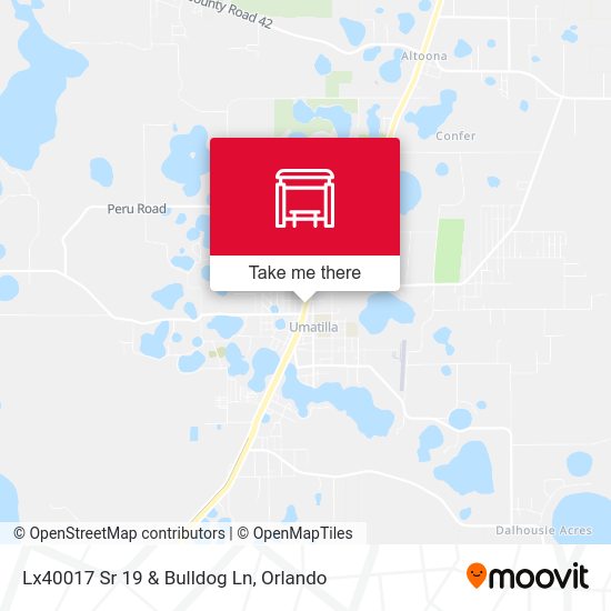 Lx40017 Sr 19 & Bulldog Ln map